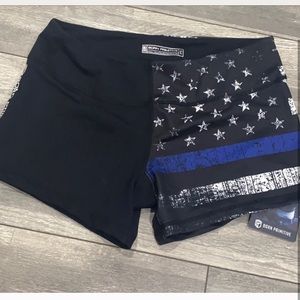 NWT thin blue line shorts